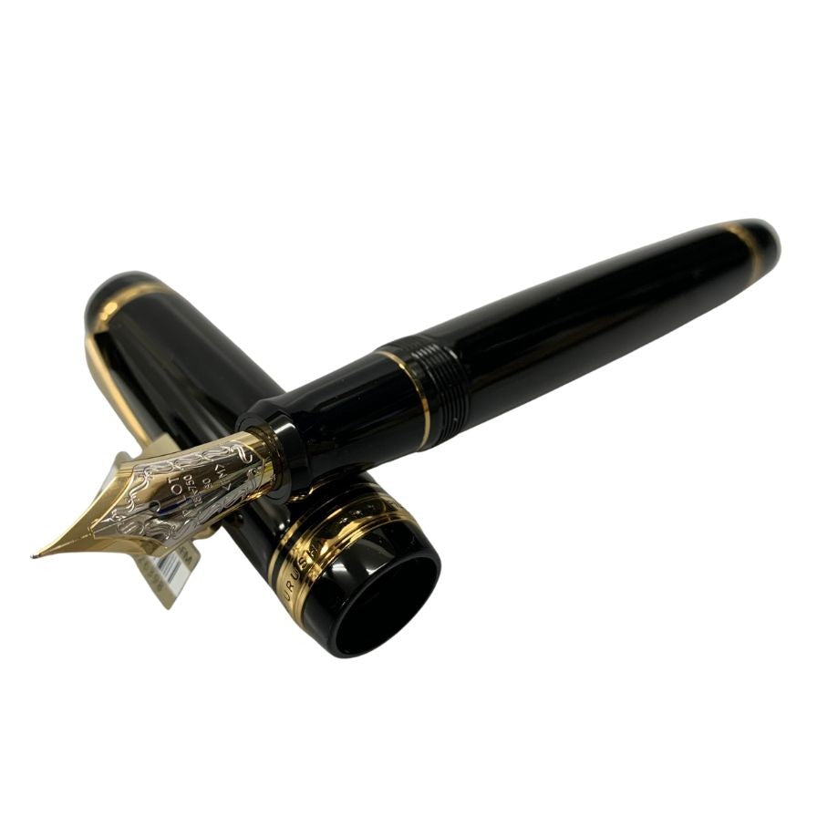パイロット 万年筆 カスタム 漆 Urushi ペン先18K FKV-88SR-B-FM ブラック ユニセックス PILOT【AFB53】