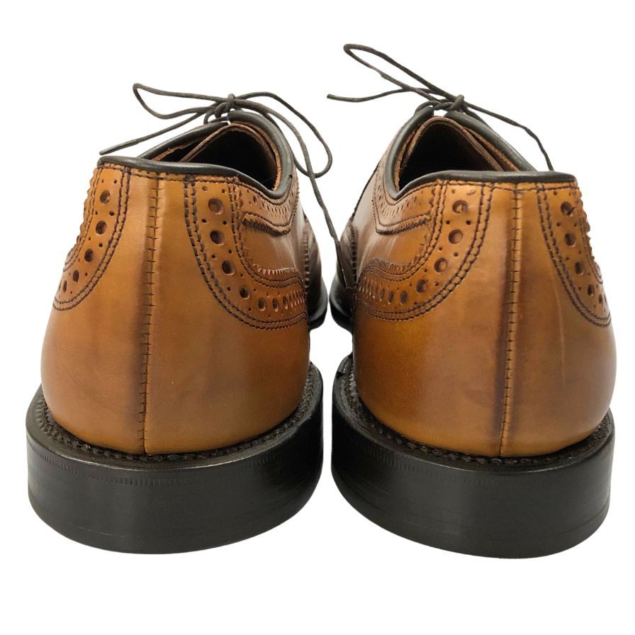 アレンエドモンズ レザーシューズ 6105 Strand パンチドキャップ ブラウン サイズ11 Allen Edmonds 約29.0cm【AFC30】