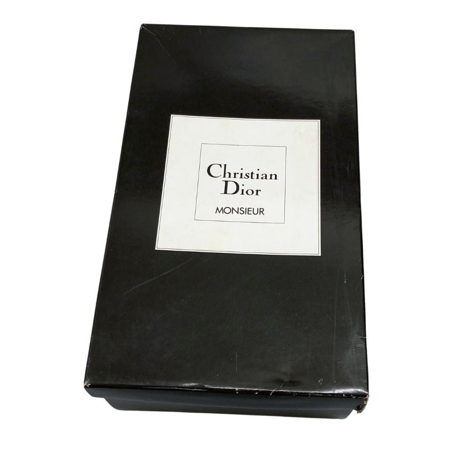 クリスチャンディオール ムッシュ ドレスシューズ レディースサイズ 24 1/2 ブラック Christian Dior 約24.5cm【AFD6】