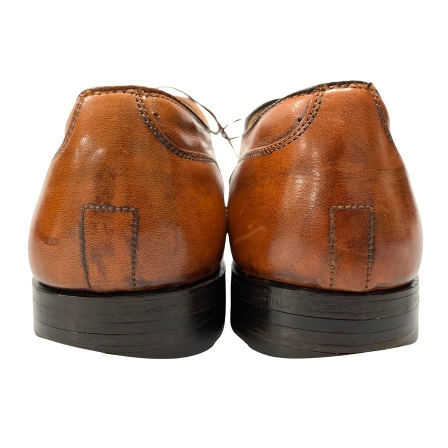 オールデン バーニーズニューヨーク別注 962 レースアップシューズ スプリットトゥ カーフ ブラウン メンズ サイズ8.5D Alden BARNEYS NEW YORK 約26.5cm【LA】