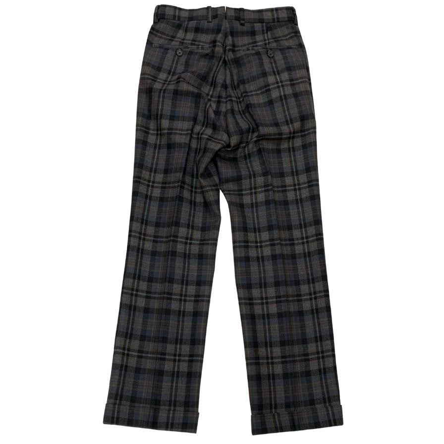 ブルックスブラザーズ スラックス ウール チェック メンズ サイズW30 グレー Brooks Brothers 【AFB41】