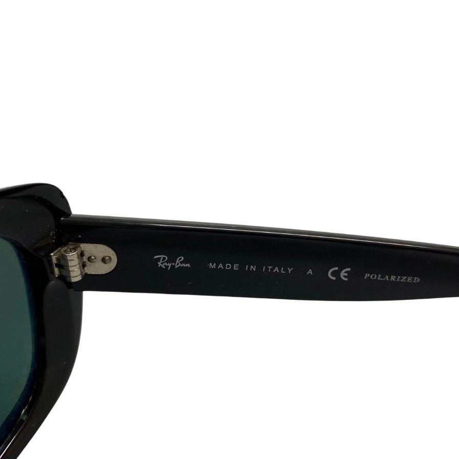 中古◆レイバン サングラス ジャッキー オー 偏光レンズ ブラック メンズ RB 4101 601/58 3P Ray-Ban JACKIE OHH【AFI8】