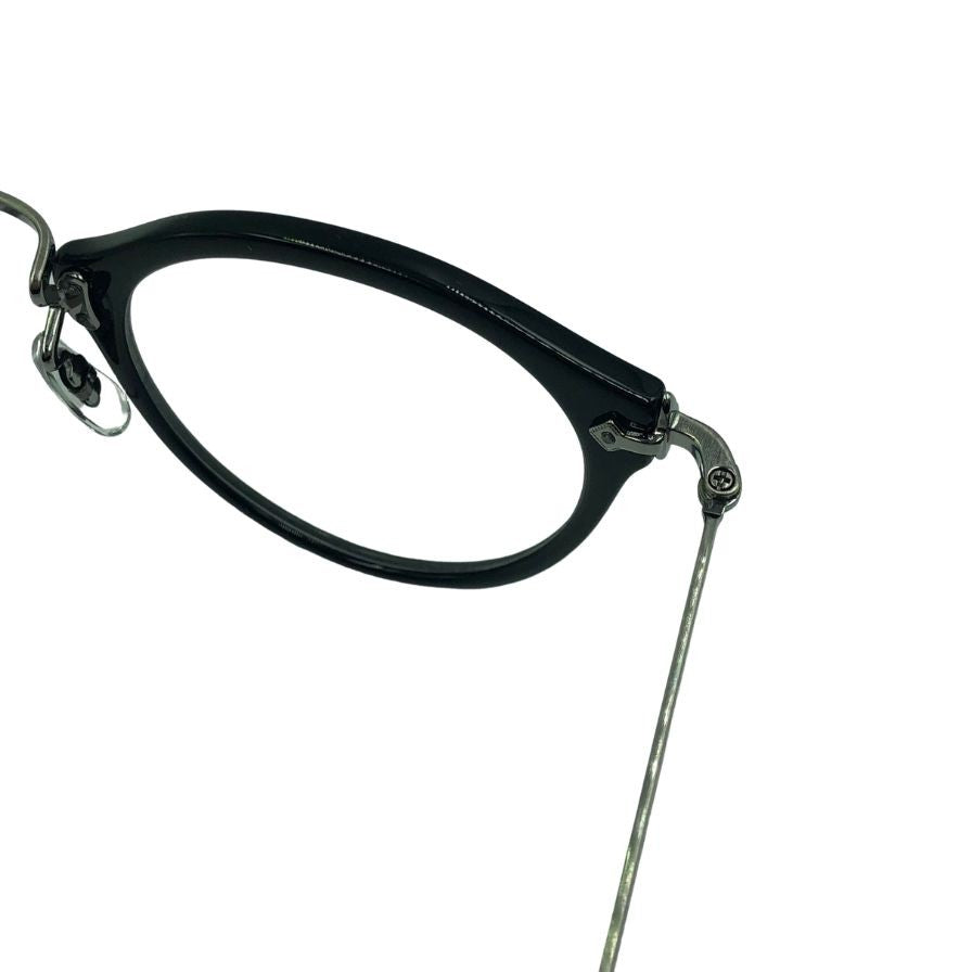 オリバーピープルズ メガネ 505 リミテッドエディション 47□24-142 ブラック×シルバー OLIVER PEOPLES【AFI2】
