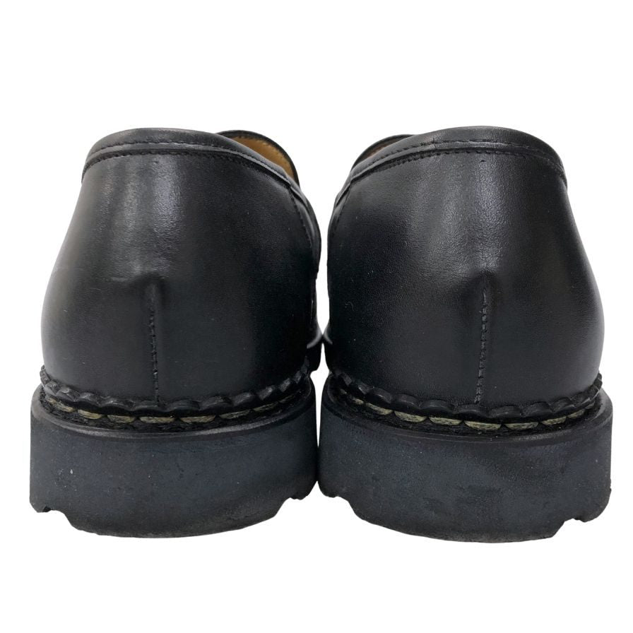 パラブーツ ローファー ランス レザー ブラック サイズ8 メンズ PARABOOT REIMS ローファー 約26.5cm【LA】【中古】