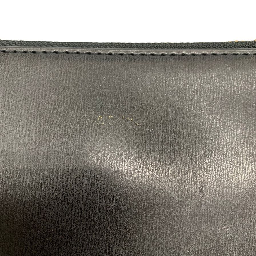 中古◆ポールスミス クラッチバッグ レザー ブラック メンズ Paul Smith【AFE5】