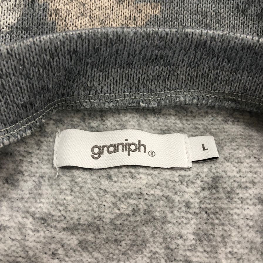 美品◆グラニフ トレーナー グレムリン グレー ユニセックス サイズL graniph 【AFB14】