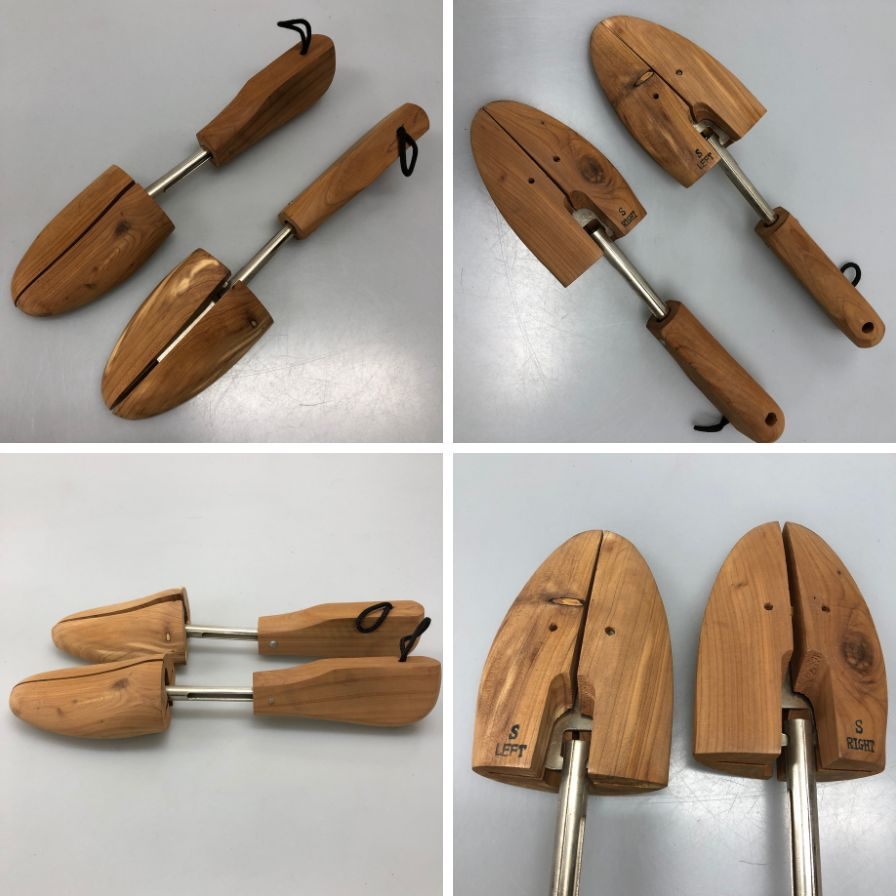 オールデン ビームス 別注 レザーシューズ Vチップ 54312 カーフ メンズ ブラック サイズ US 5.5 ALDEN BEAMS ビジネスシューズ 約23.5cm【LA】【中古】