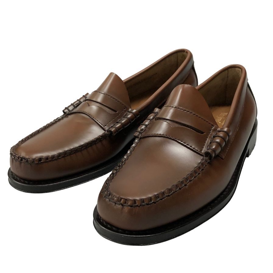 ジーエイチバス ローファー ウィージャンズ ラーソン モカ サイズ8 メンズ ブラウン系 G.H.Bass&Co. WEEJUNS LARSON 約25.0cm【AFD7】