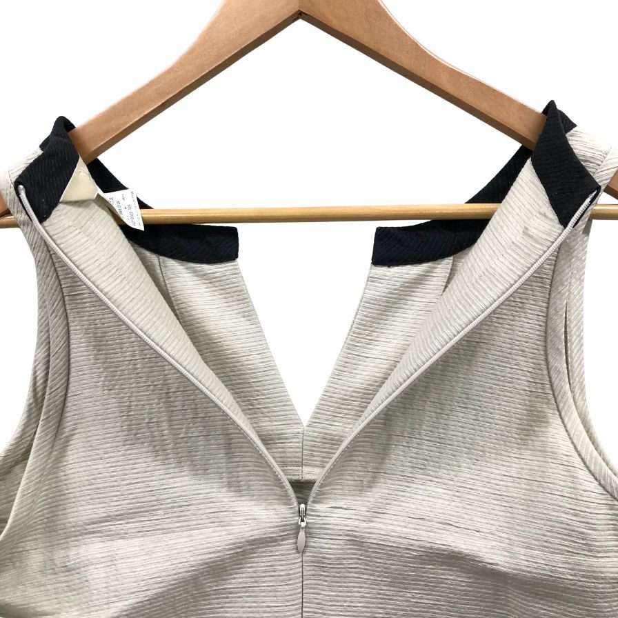 美品◆エス マックスマーラ リネン ノースリーブ ワンピース レディース サイズ 不明 ホワイト系 S Max Mara 【AFB5】
