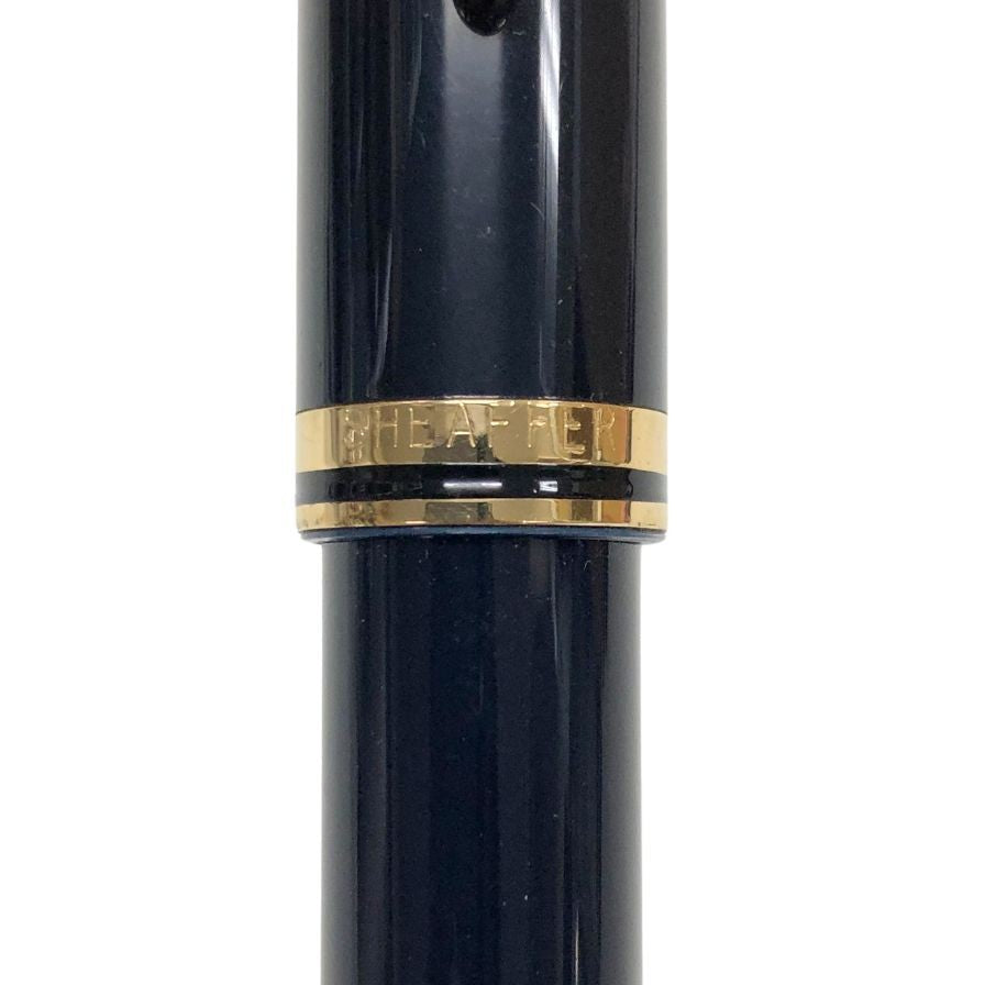 シェーファー 万年筆 ネイビー×ゴールド ペン先18K750 SHEAFFER【AFI13】