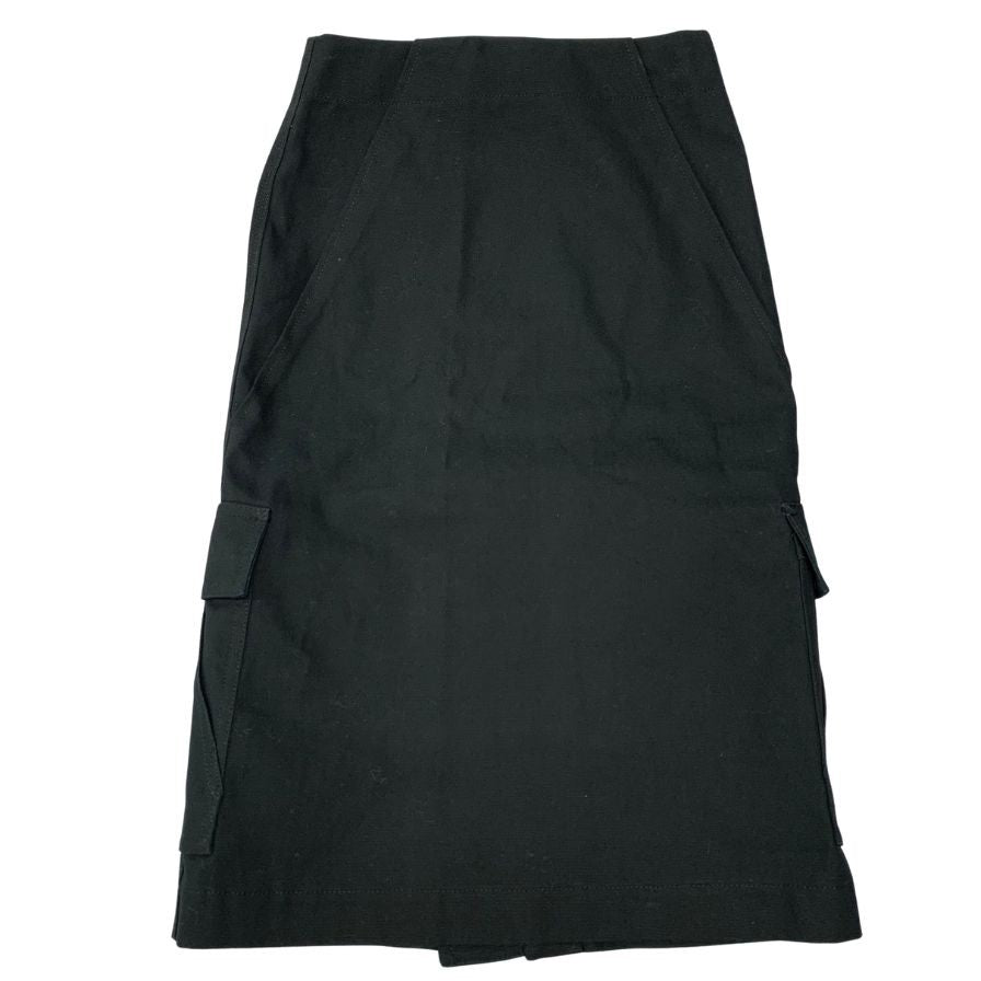 サカイ×カーハート スカート コットン ブラック レディース サイズ0 24ー07191 sacai×CARHARTT【AFB4】