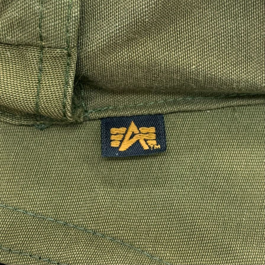 中古◆アルファインダストリーズ ベスト C-1 ヴィンテージ アーミー エアフォース カーキ メンズ サイズM ALPHA INDUSTRIES 【AFB51】
