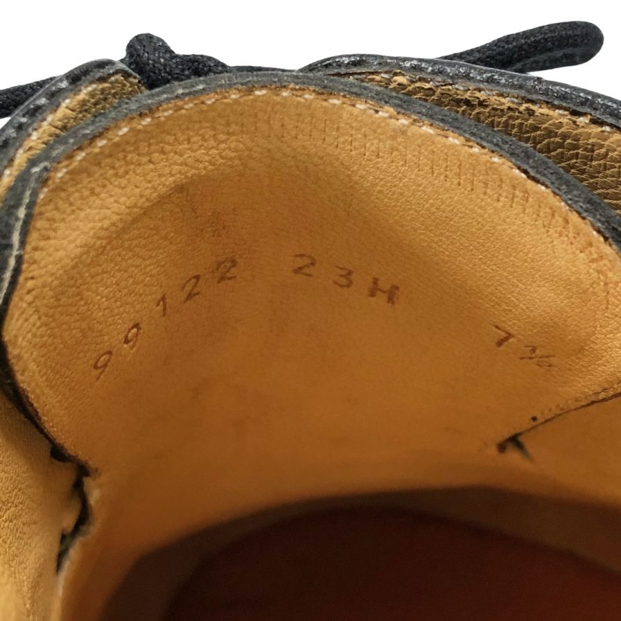 パラブーツ レザーシューズ Uチップ シャンボード メンズ サイズ7.5 ブラック Paraboot CHAMBORD 約26.5cm【AFD9】