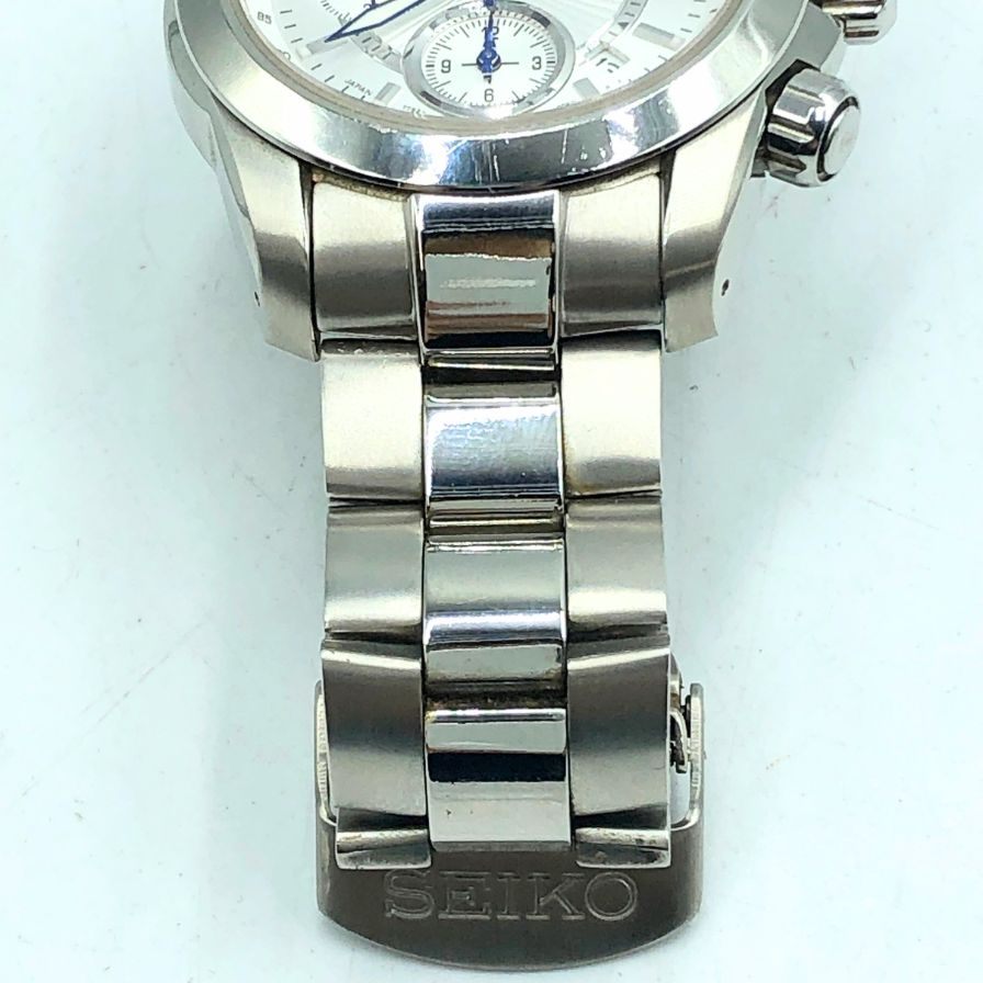 セイコー 腕時計 マグレジスト クロノグラフ 7T92-0DJ0 クォーツ チタン メンズ MAGRESIST SEIKO【AFI12】