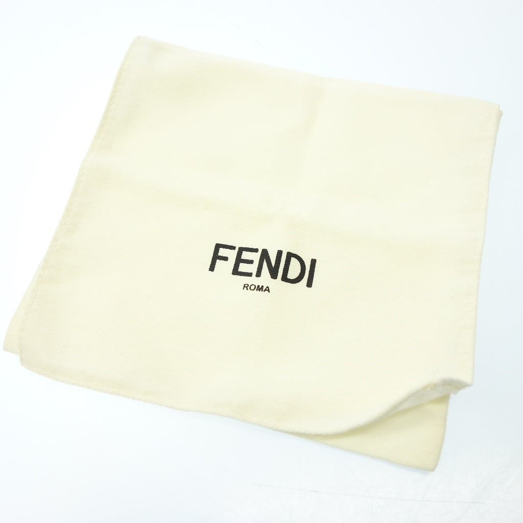 美品◆フェンディ レザー へアバンド ブラウン FENDI【AFI21】