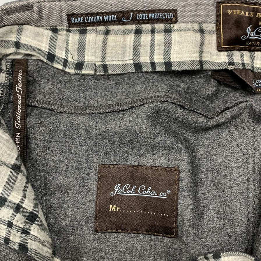 ヤコブ コーエン ウールパンツ J688 メンズ サイズ31 グレー JACOB COHEN 【AFB25】