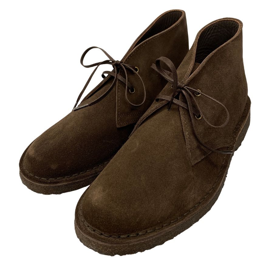 ロイドフットウェア レザーシューズ チャッカブーツ スエード クレープソール メンズ サイズ40 ブラック系 Lloyd Footwear 約25.0cm【AFD1】