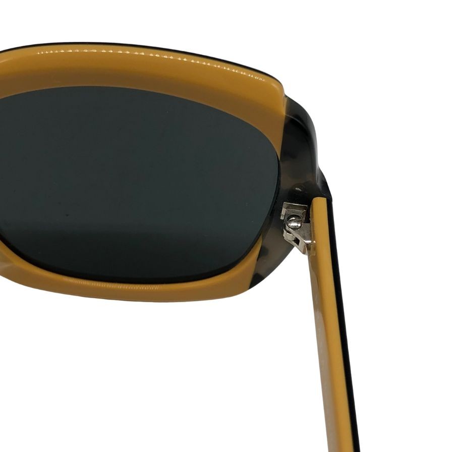 プラダ サングラス SPR 16U-F 54□21 レディース ブラック×マスタード PRADA【AFI16】