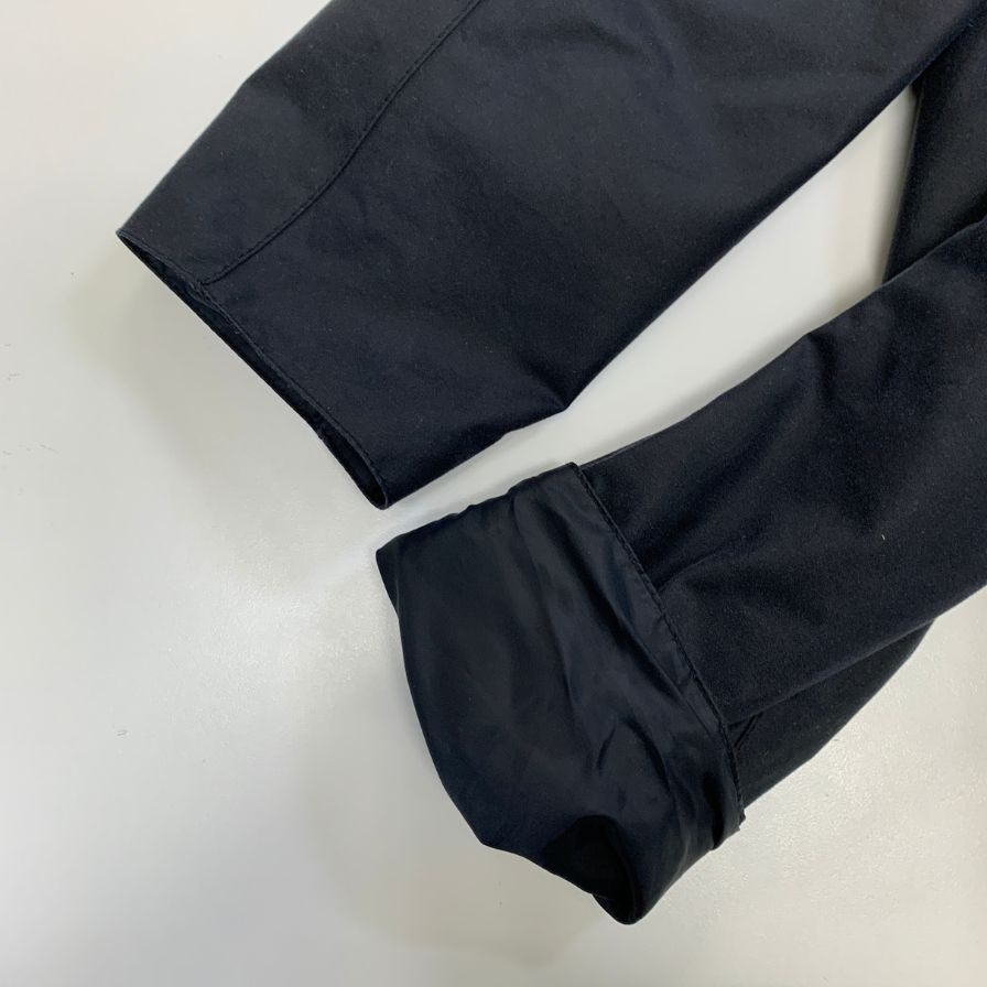 バブアー SL ボーダー ワックスド コート 英国製 メンズ サイズ 34 ダークネイビー Barbour【LA】