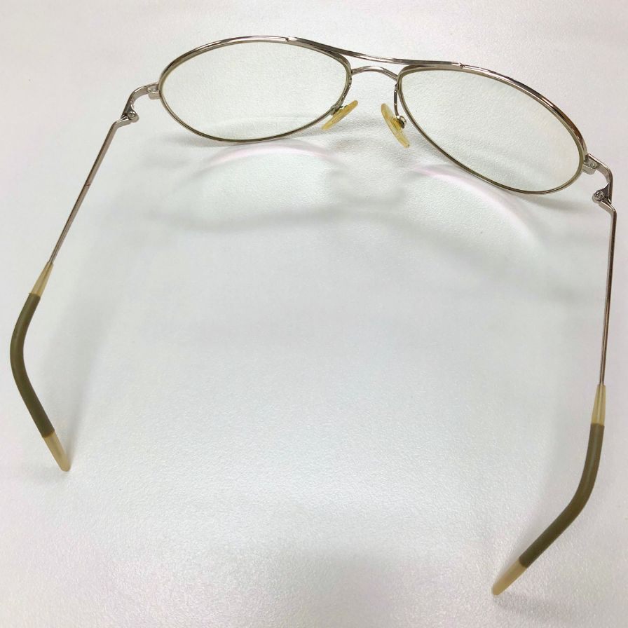 オリバーピープルズ 度入りメガネ Commander ティアドロップ シルバー 65□16 125 Oliver Peoples【AFI17】