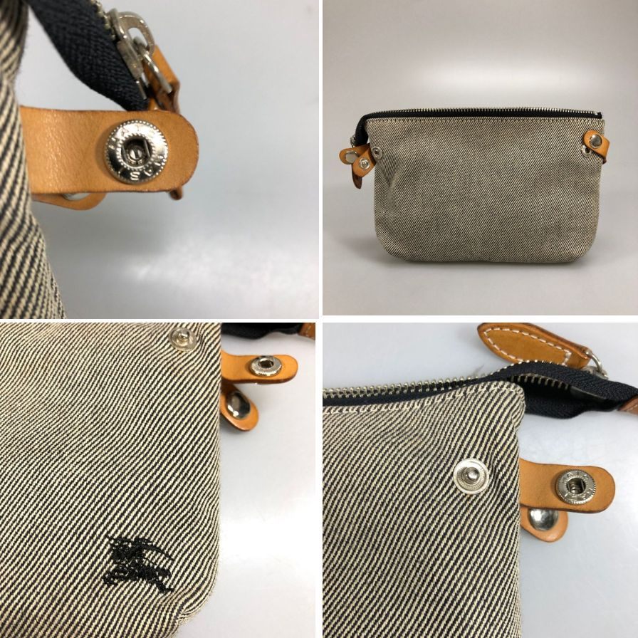 バーバリーブルーレーベル ノバチェック ミニワンショルダーバッグ ポーチ付 レディース BURBERRY BLUE LABEL【AFE11】