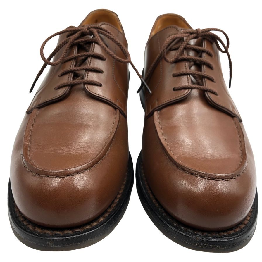 ジェイエムウエストン レザーシューズ ゴルフ 641 ネイビー サイズ6E メンズ J.M.WESTON ビジネスシューズ 約25.5cm【LA】【中古】