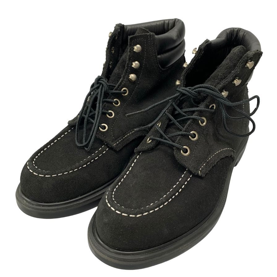 レッドウィング ブーツ 8805 スーパーソール スエード モックトゥ メンズ ブラック サイズUS9.5D REDWING 約27.5cm【AFD8】