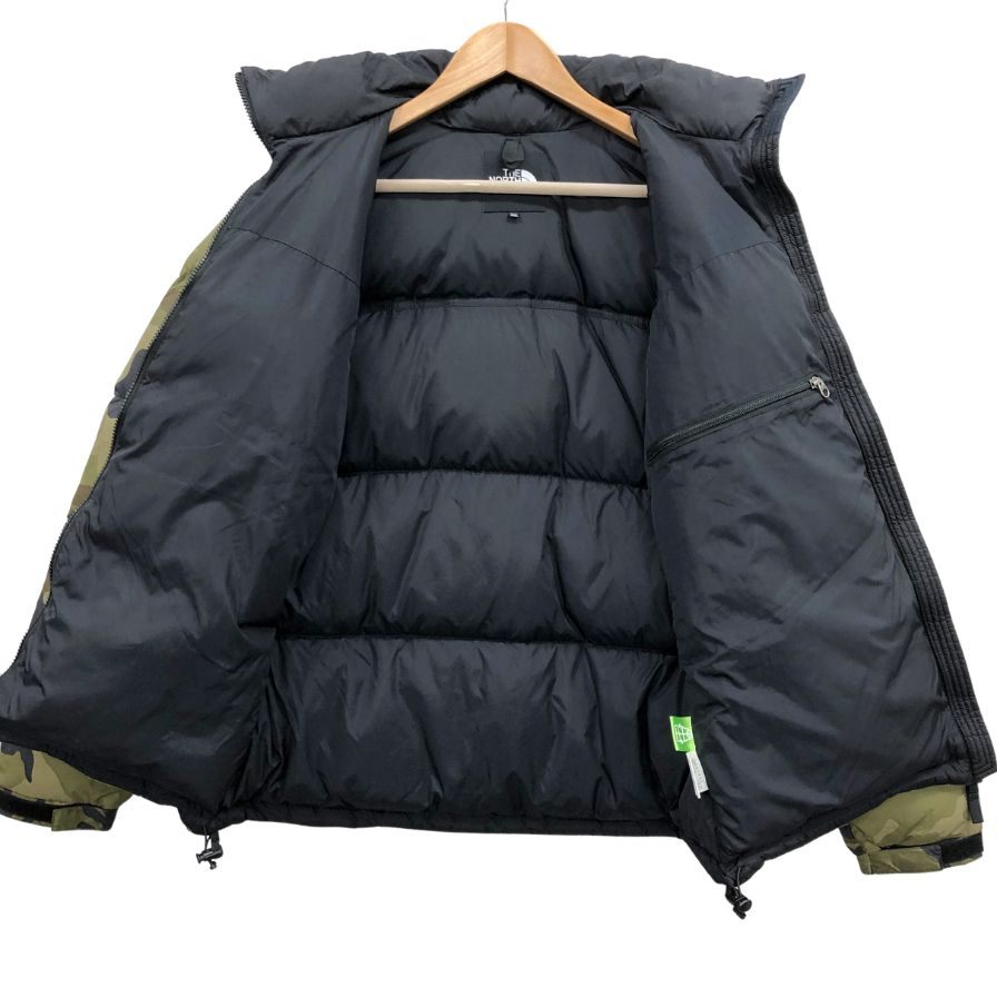 中古◆ザ ノースフェイス ダウンジャケット ノベルティー ヌプシ ND92336 サイズXL 迷彩柄 THE NORTH FACE 【AFA17】