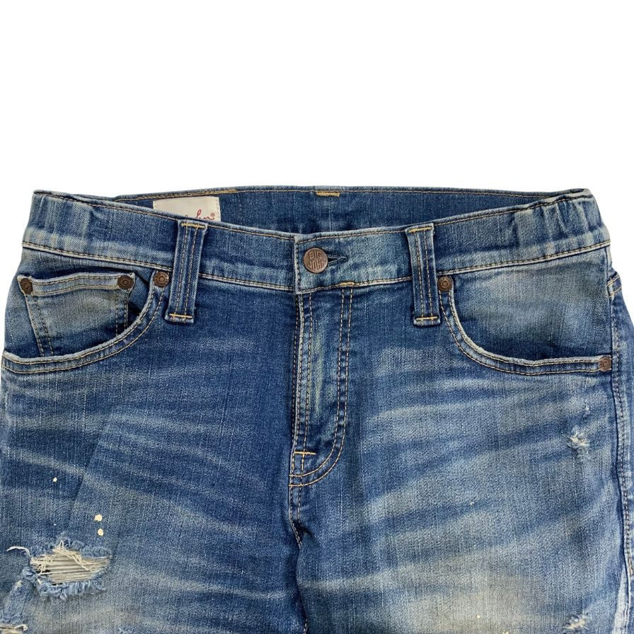 ビッグジョン デニムパンツ MMM134J Carrot Leg レディース サイズ28 ブルー系 BIG JOHN 【AFB35】