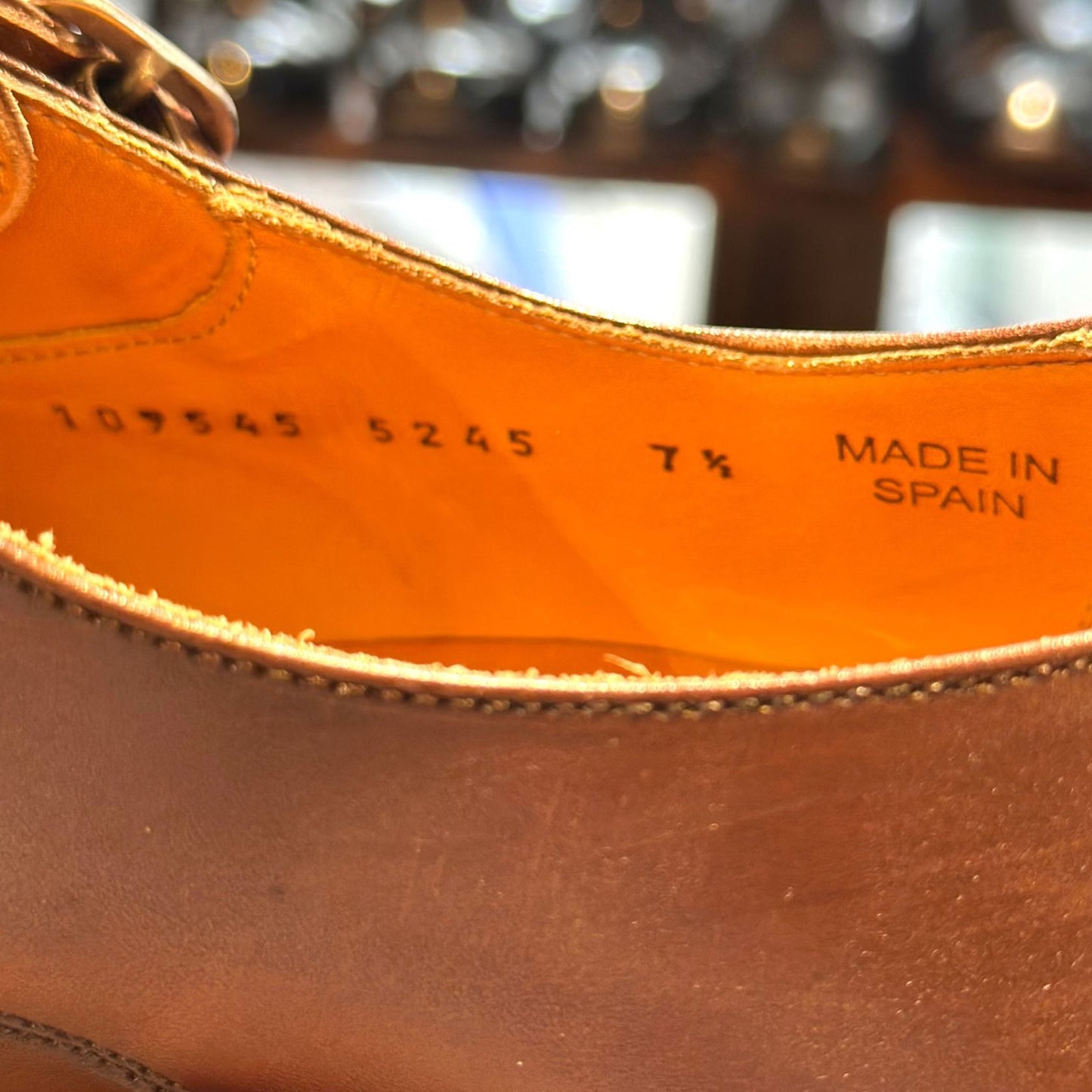 バーウィック レザーシューズ 5425 ダブルモンク ダークブラウン サイズUK7.5 Berwick ビジネスシューズ 約26.0cm【LA】【中古】