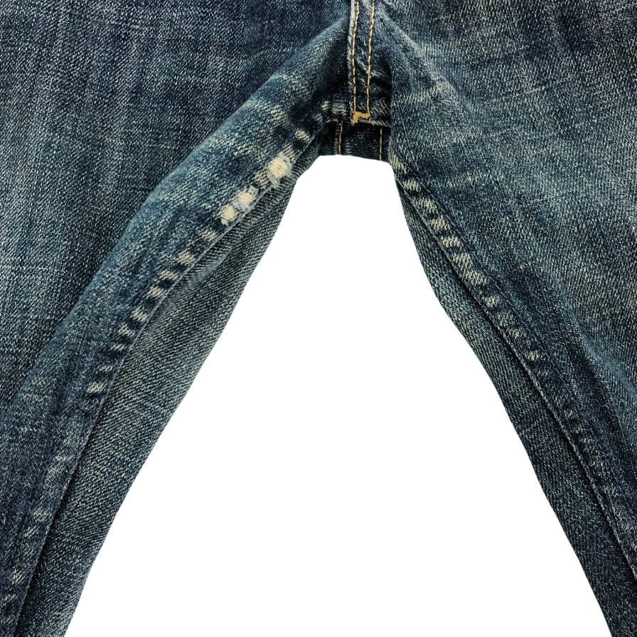 ディーゼル ストレートデニムパンツ ボタンフライ 00ECAL A6001 メンズ サイズ30 インディゴ Diesel 【AFB1】
