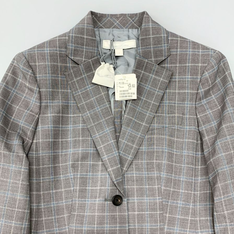 ブルックスブラザーズ スーツ セットアップ ニューヨーク チェック レディース サイズ4 グレー BROOKS BROTHERS【AFB41】
