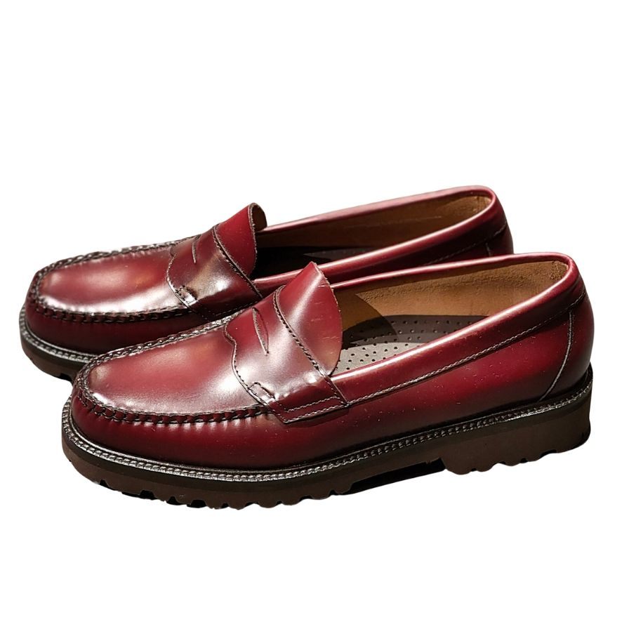 ジーエイチバス ローファー ウィージャンズ ローガン サイズ9 メンズ ブラウン系 G.H.Bass&Co. WEEJUNS LOGAN ローファー 約28.0cm【LA】【中古】