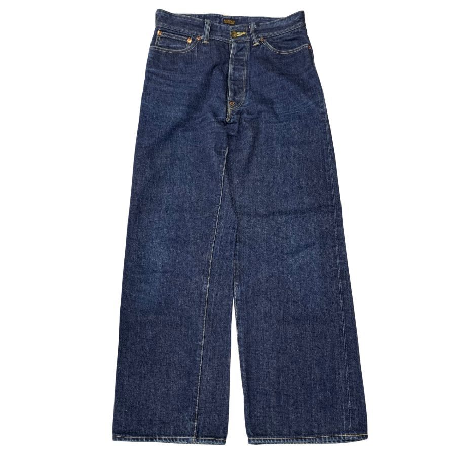 アットラスト デニムパンツ シンチバック セルビッジ LOT147 インディゴ サイズ32 メンズ ATLAST&CO 【AFB30】