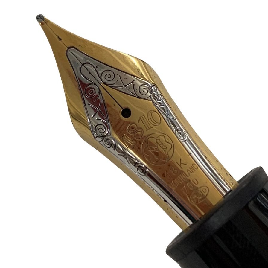 モンブラン 万年筆 マイスターシュテュック NO.149 ペン先18K 750 ブラック MONTBLANC【AFI4】