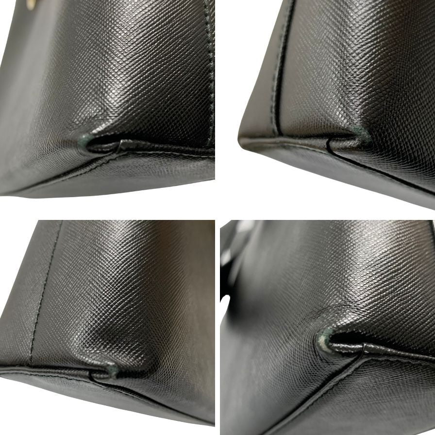 サルヴァトーレ フェラガモ ショルダーバッグ ガンチーニ 金具 レザー AQ21-8662 ブラック ゴールド Salvatore Ferragamo【AFE12】
