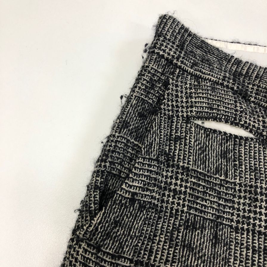 ミドリカワ 18AW ツイードパンツ アルパカ混 メンズ サイズM Midorikawa 【AFB41】