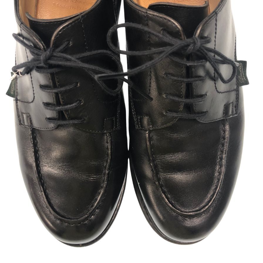 パラブーツ レザーシューズ シャンボード Uチップ メンズ サイズ6 ブラック Paraboot CHAMBORD 約25.0cm【AFC28】