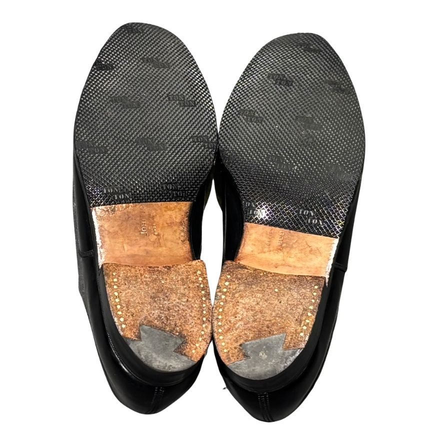 ジョンロブ レザーシューズ シティ ストレートチップ 旧ロゴ 236ラスト ブラック サイズUK5.5EE メンズ JOHNLOBB ビジネスシューズ 約24.5cm【LA】【中古】
