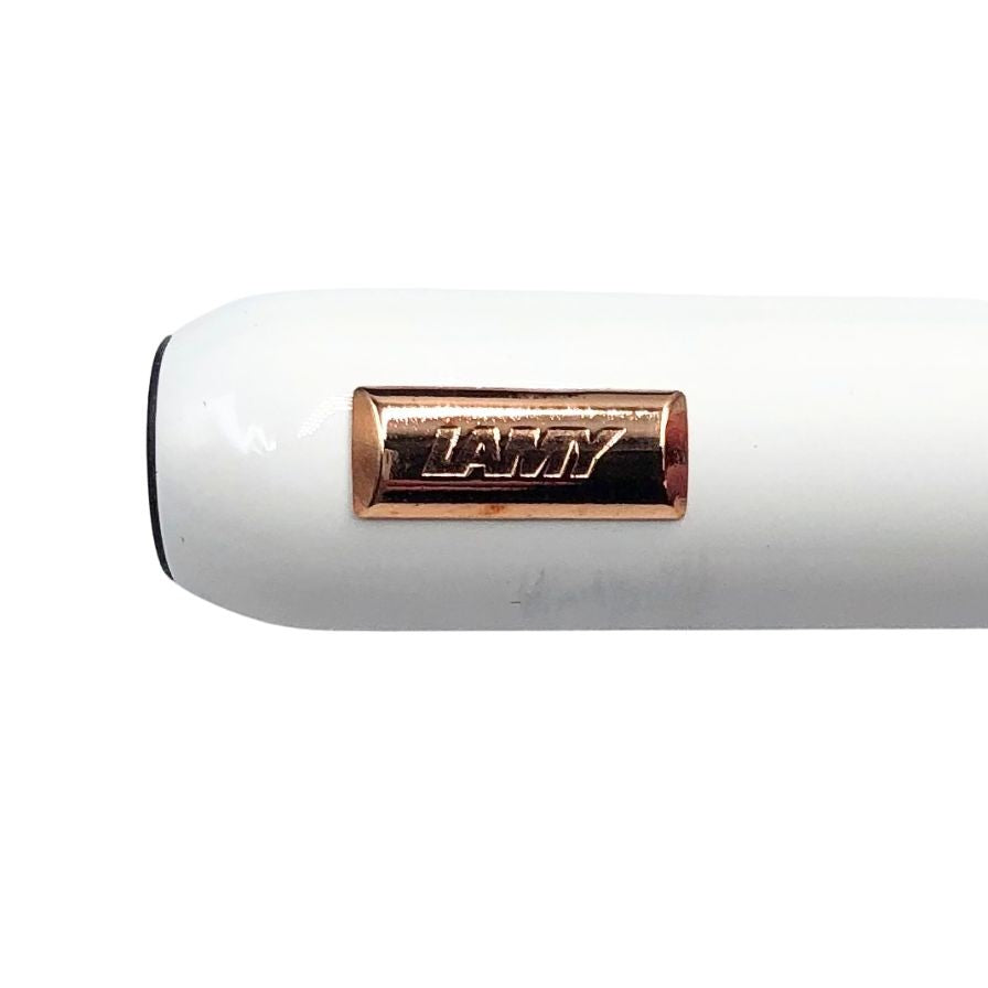 ラミー 万年筆 ダイアログCC ペン先14k 回転式 ホワイト LAMY【AFI20】