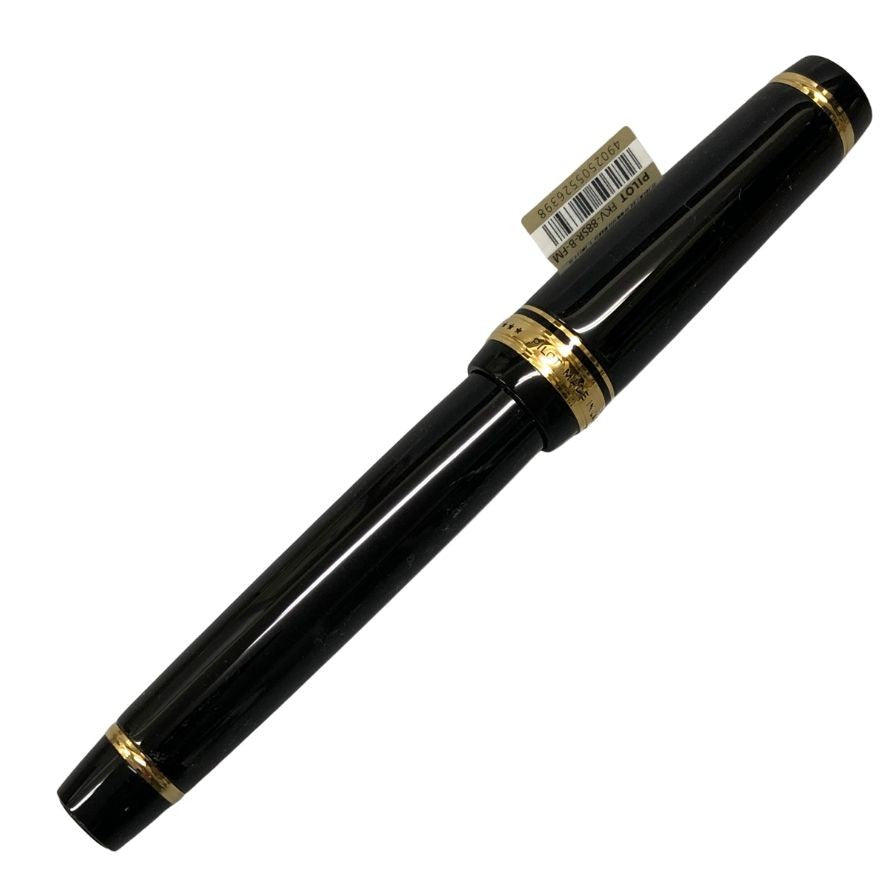 パイロット 万年筆 カスタム 漆 Urushi ペン先18K FKV-88SR-B-FM ブラック ユニセックス PILOT【AFI29】