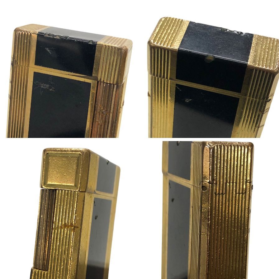 エス・テー・デュポン 都彰 スクエア ローラー式 ガスライター S.T.Dupont