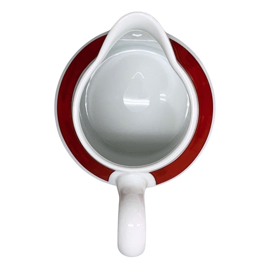 エルメス ガダルキヴィール ミルクポット レッド レディース HERMES【AFI13】【中古】