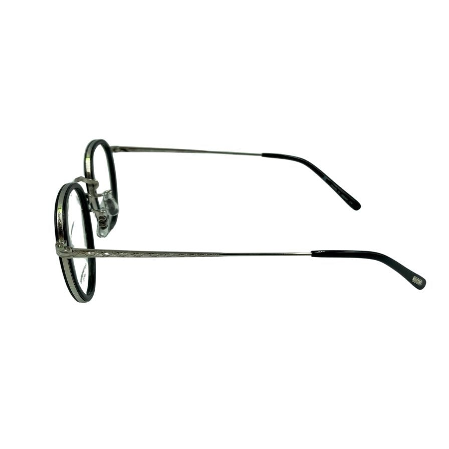 オリバーピープルズ メガネ サングラス MP-2 雅 46□24-148 黒×シルバー OLIVER PEOPLES【AFI2】