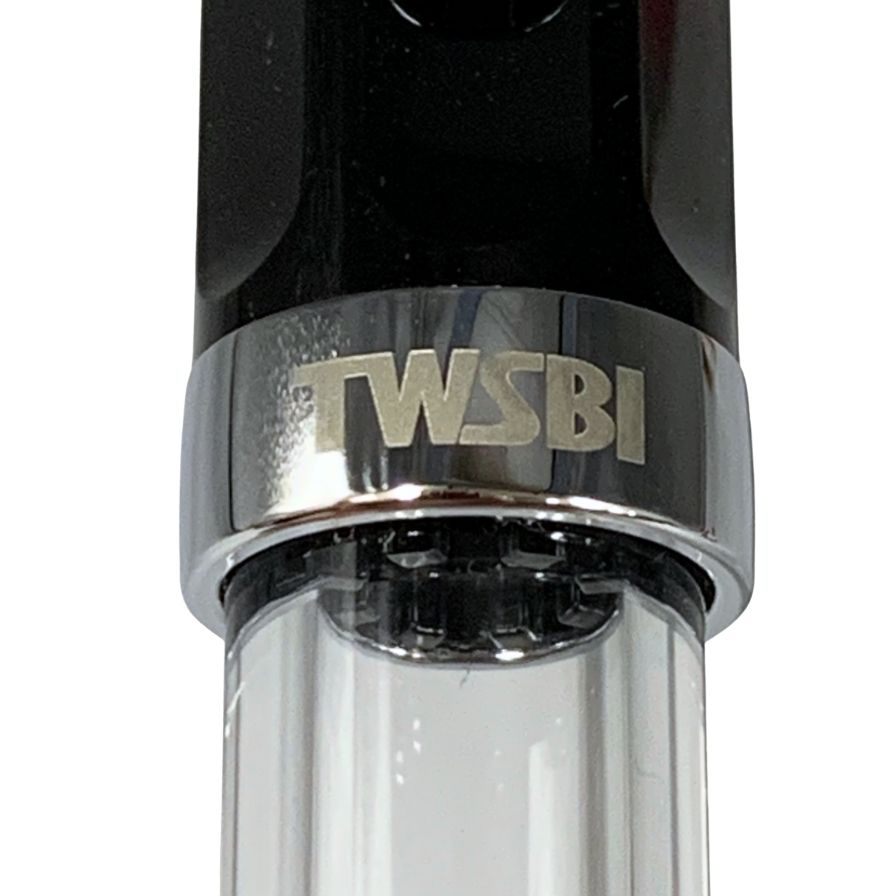 ツイスビー 万年筆 ECO クリア ブラック EF字 TWSBI【AFI17】