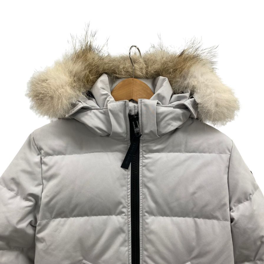 美品◆カナダグース ミスティーク ブラックレーベル ダウンコート 3035LB ライトグレー サイズS CANADA GOOSE Mystique Parka Black Label 【AFF24】