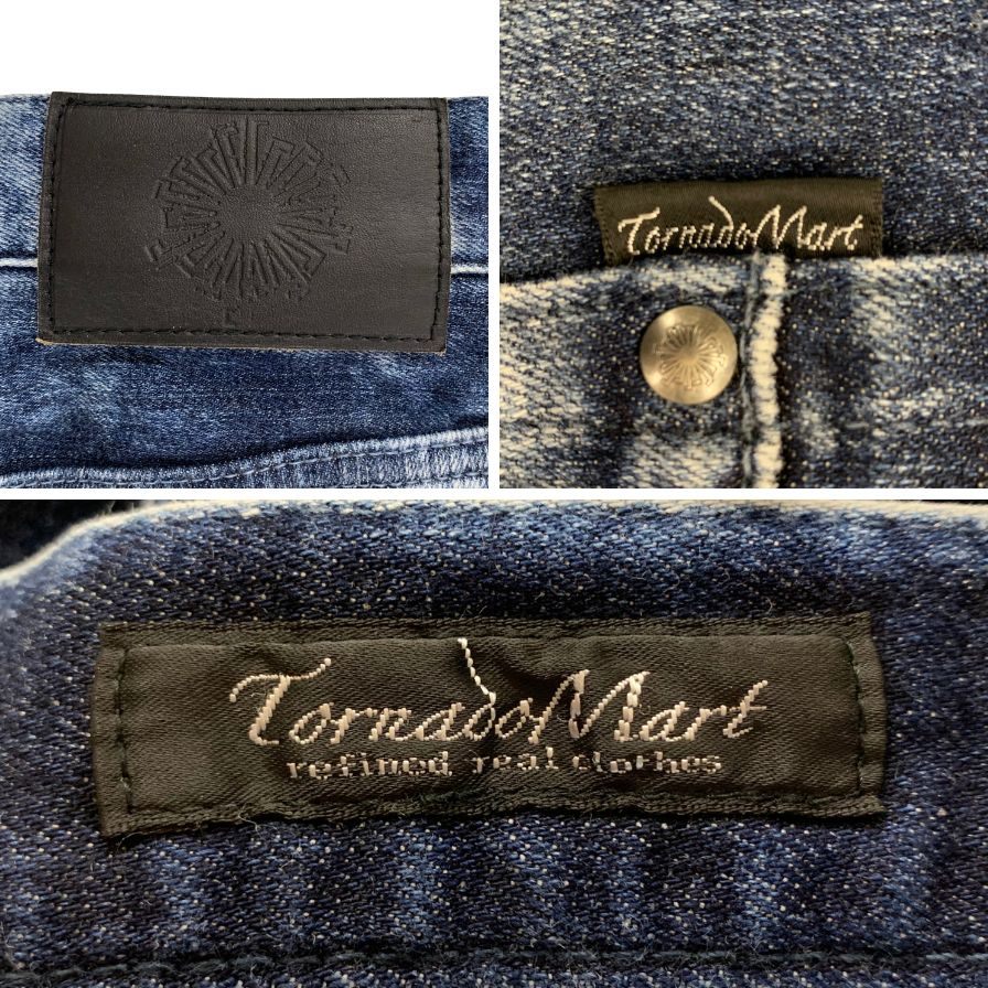 トルネードマート デニムパンツ ブルー サイズL TORNADO MART 【AFB39】