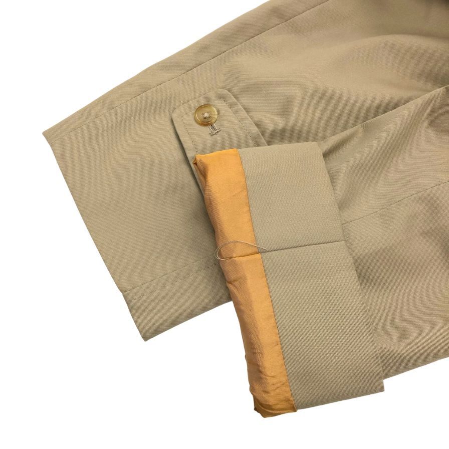 アクアスキュータム バルカラーコート 70S アクア5 ヴィンテージ イングランド製 ベージュメンズ サイズ36 Aquascutum【LA】