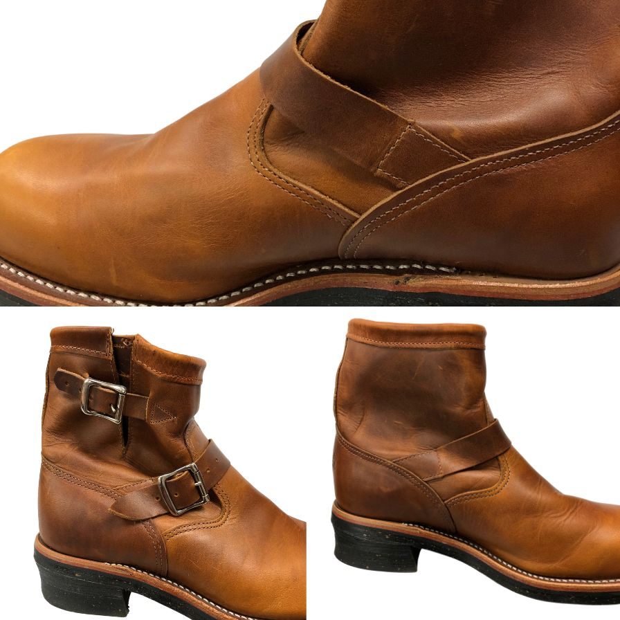 チペワ エンジニアブーツ 1901M12 オリジナル スチールトゥ ブラウン系 メンズ サイズ27.0㎝ CHIPPEWA 約27.0cm【AFD4】