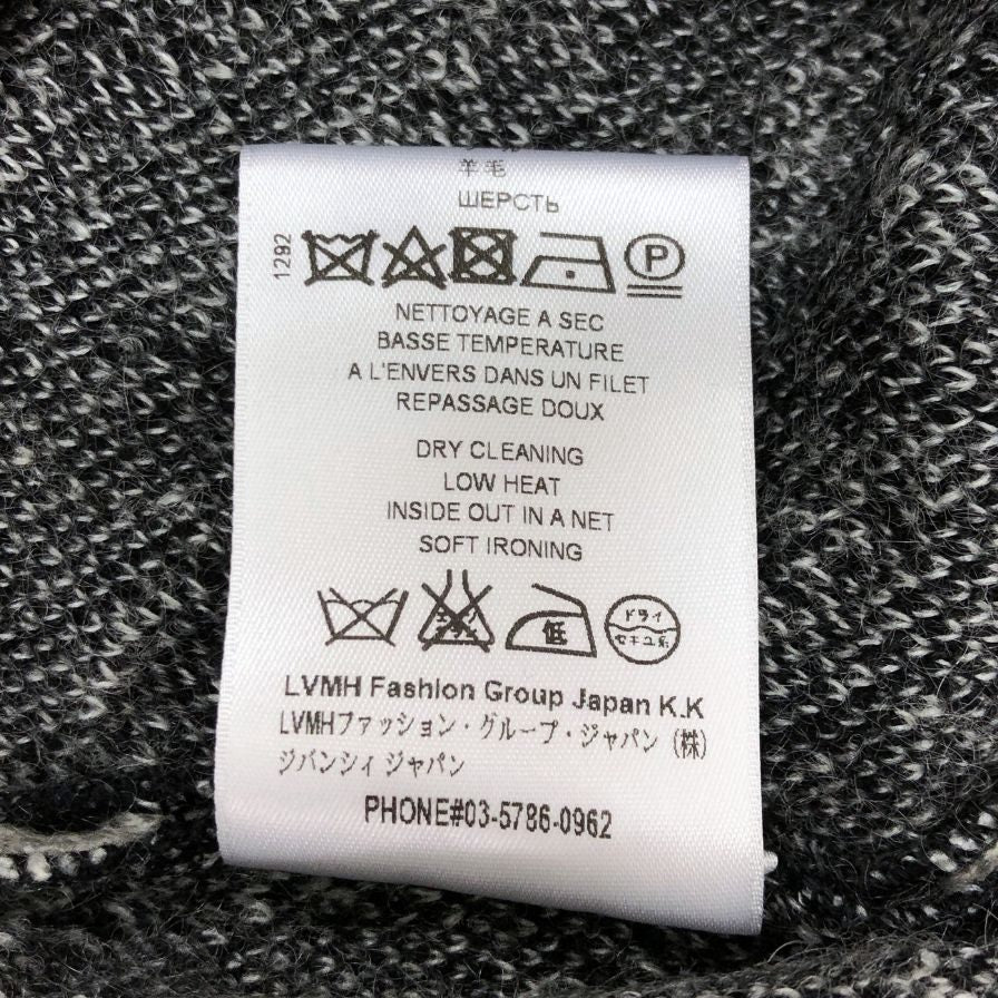極美品◆ジバンシー ニット セーター メンズ モヘヤ サイズM ブラック BW903V405S GIVENCHY 【AFB5】